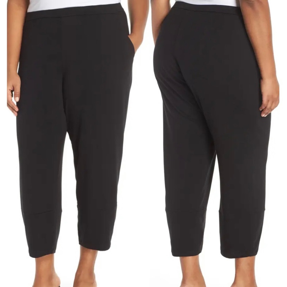 NWOT Eileen Fisher Terry Lantern Ankle Pants